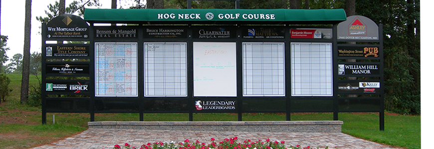 Hogs Neck Scoreboard