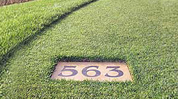 Golf Course Distance Markers