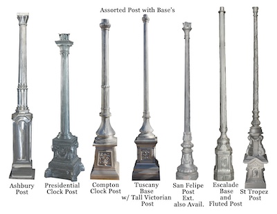 clock post options 