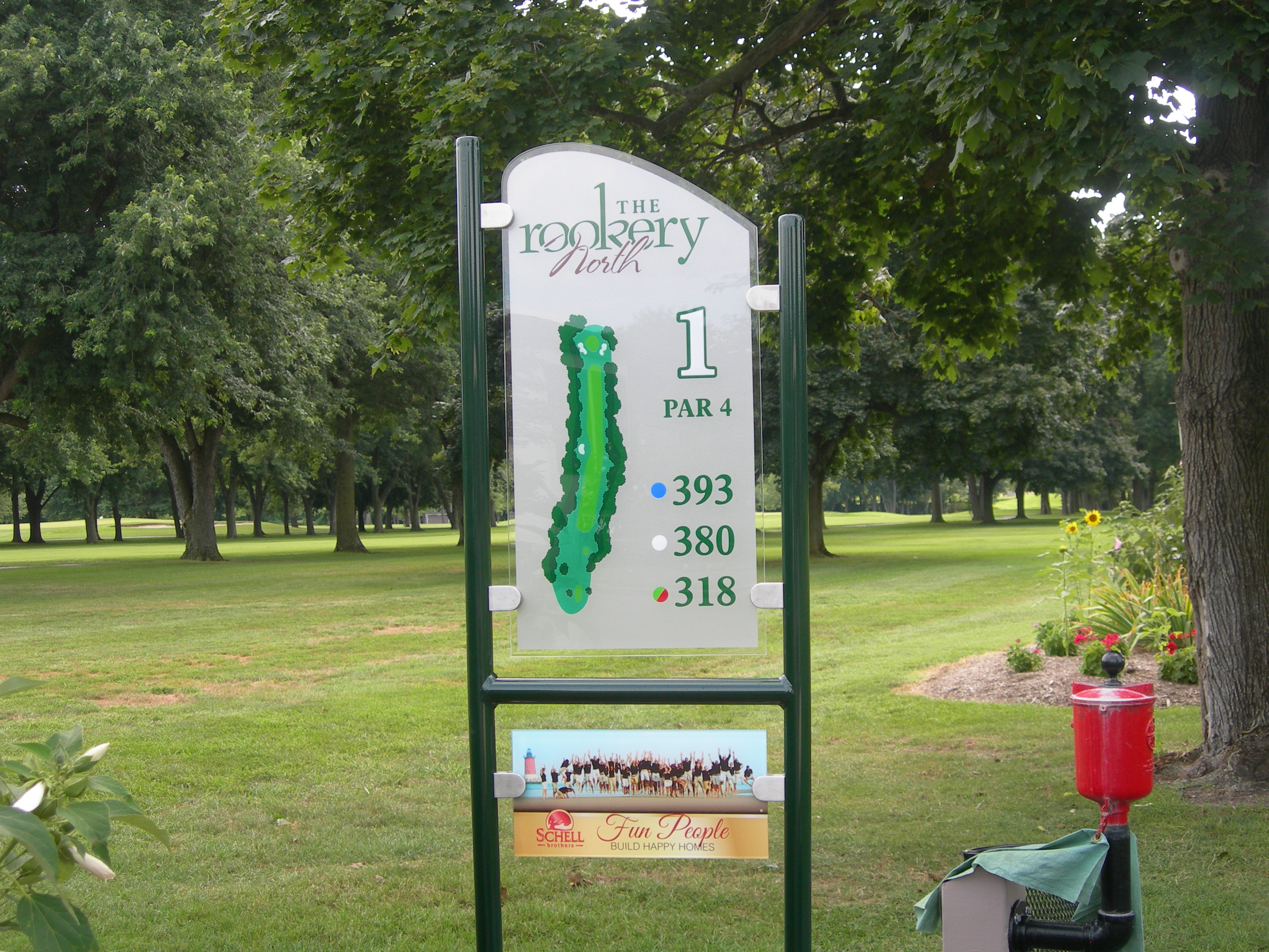 acrylic tee sign