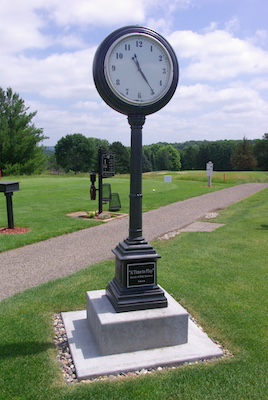 black clock 2 sided