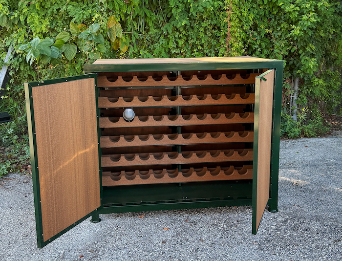 divot bottle cabinet
