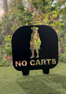 cart path marker 
